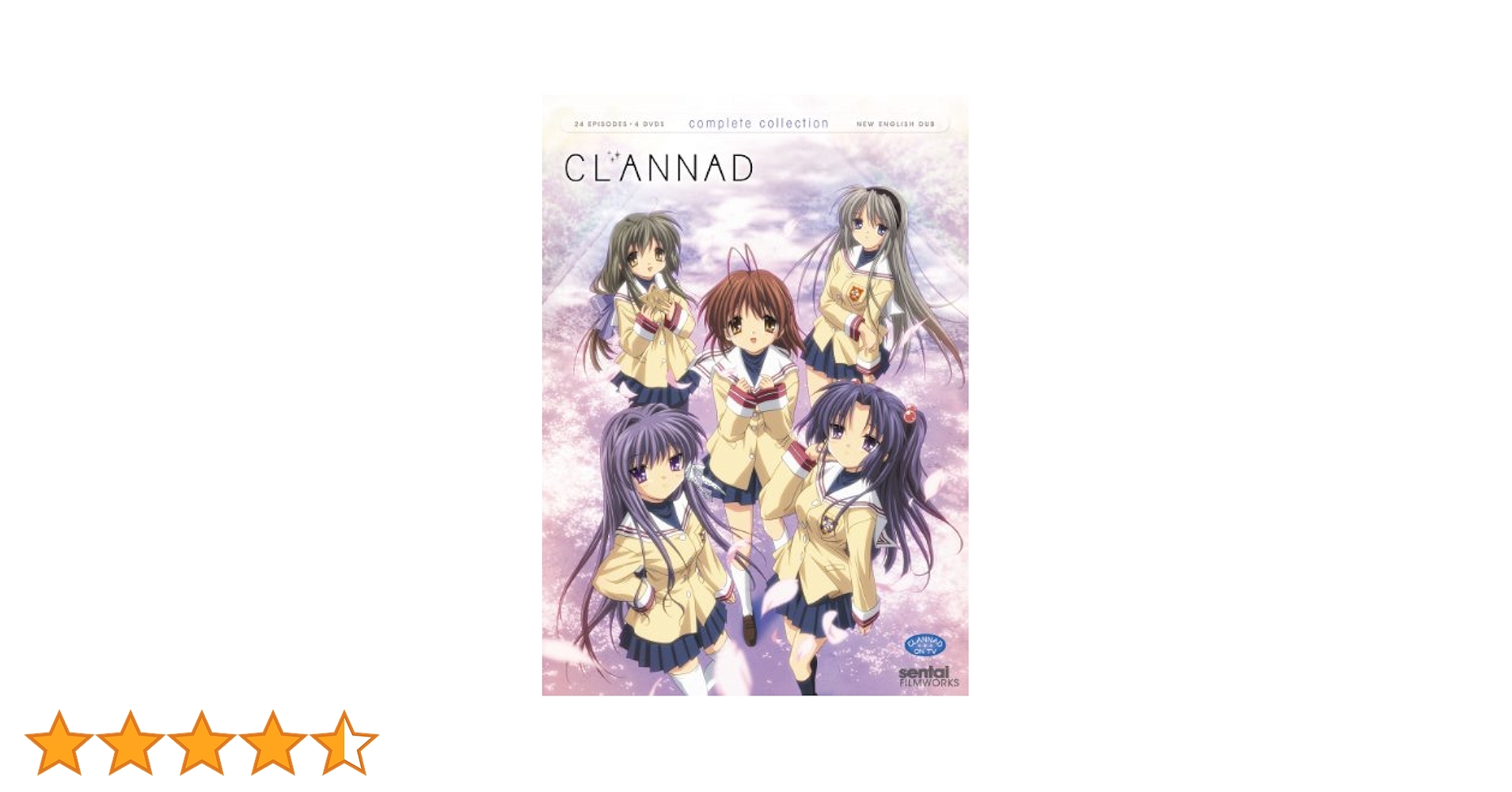 CLANNAD フルボイス版 DVD Clannad: Complete Collection : Clannad: Amazon.pl: Płyty DVD